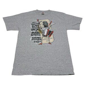 Vintage AAA New Orleans Jazz Heritage Festival Shirt‎ Adult Large